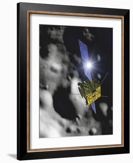 Asteroid Impact Mission-null-Framed Photographic Print