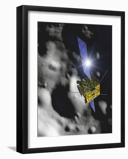 Asteroid Impact Mission-null-Framed Photographic Print