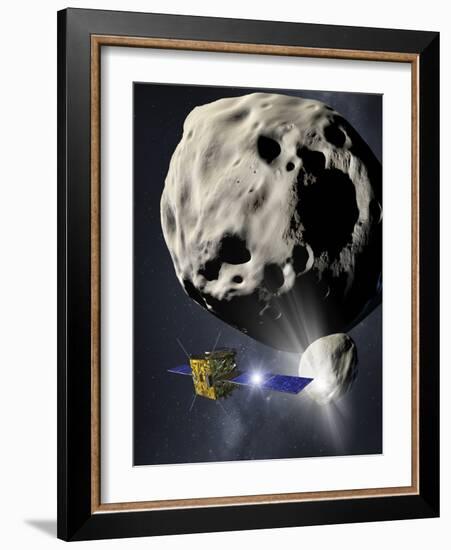 Asteroid Impact Mission-null-Framed Photographic Print