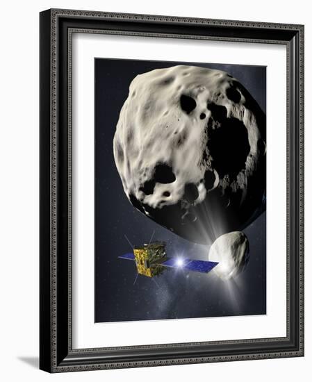 Asteroid Impact Mission-null-Framed Photographic Print