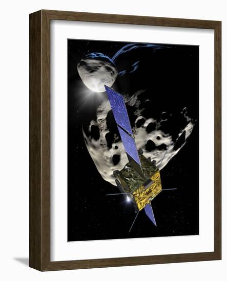 Asteroid Impact Mission-null-Framed Photographic Print