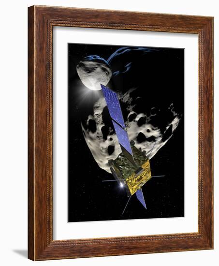 Asteroid Impact Mission-null-Framed Photographic Print