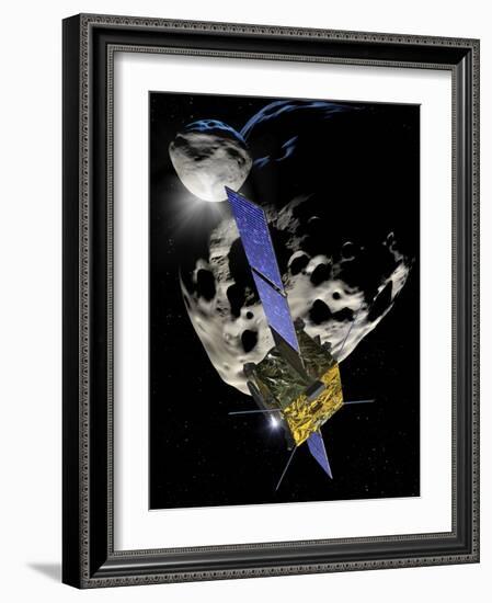 Asteroid Impact Mission-null-Framed Photographic Print