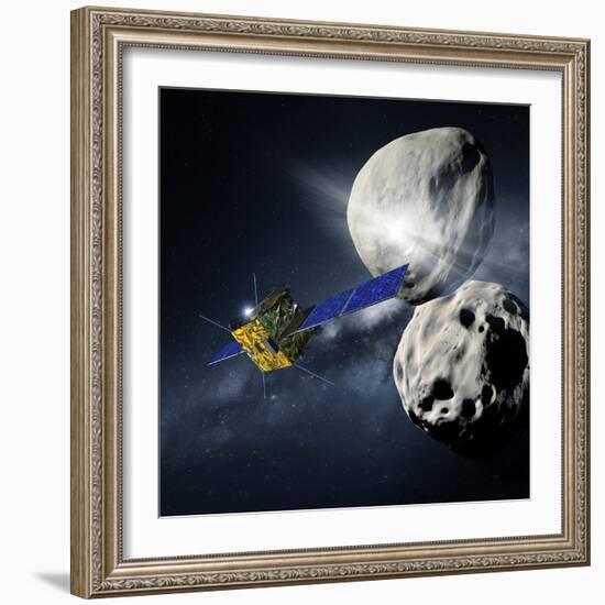 Asteroid Impact Mission-null-Framed Photographic Print