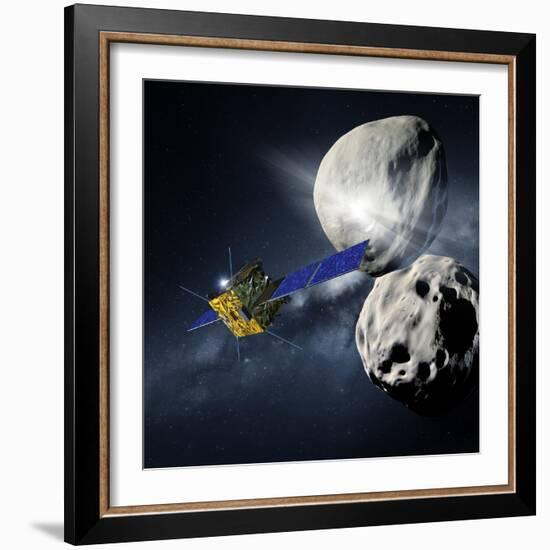 Asteroid Impact Mission-null-Framed Photographic Print