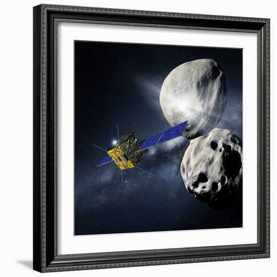 Asteroid Impact Mission-null-Framed Photographic Print