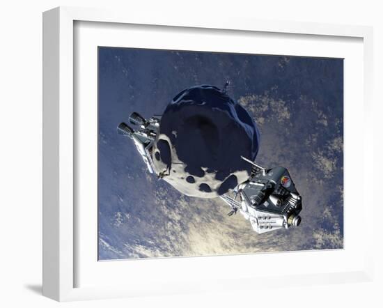 Asteroid Mining-null-Framed Photographic Print