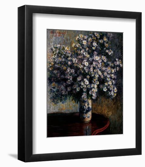 Asters, 1880-Claude Monet-Framed Art Print