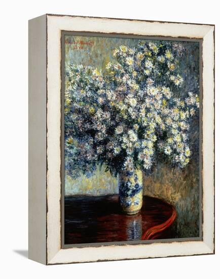 Asters, 1880-Claude Monet-Framed Premier Image Canvas