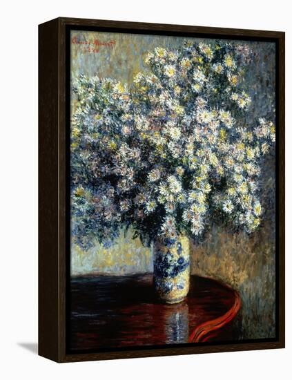 Asters, 1880-Claude Monet-Framed Premier Image Canvas