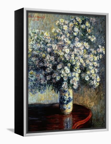 Asters, 1880-Claude Monet-Framed Premier Image Canvas