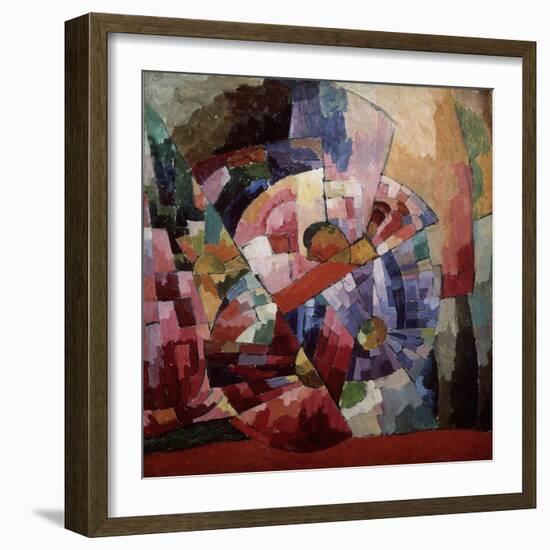 Asters, 1913-Aristarkh Vasilyevich Lentulov-Framed Giclee Print