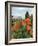 Asters and Dovecote in Gardens of Chateau de Cormatin, Burgundy, France-Lisa S. Engelbrecht-Framed Photographic Print