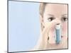 Asthma Inhaler Use-Gavin Kingcome-Mounted Photographic Print