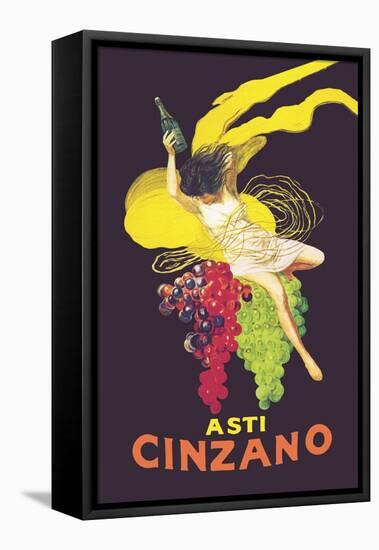 Asti Cinzano-Leonetto Cappiello-Framed Stretched Canvas