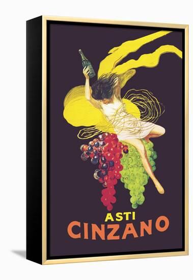 Asti Cinzano-Leonetto Cappiello-Framed Stretched Canvas