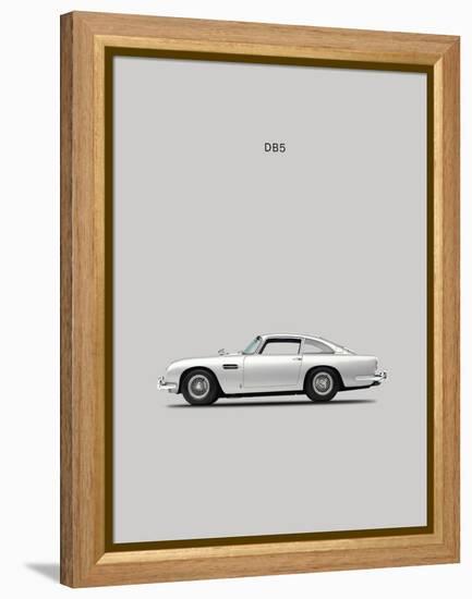 Aston DB5 1965-Mark Rogan-Framed Stretched Canvas