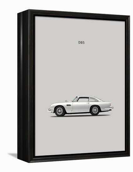 Aston DB5 1965-Mark Rogan-Framed Stretched Canvas