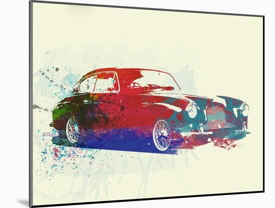 Aston Martin Db 2-NaxArt-Mounted Art Print