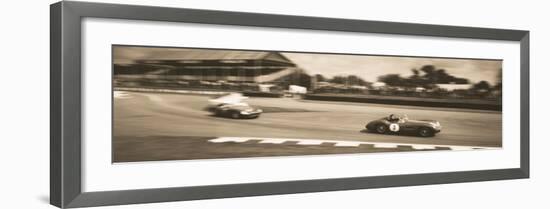 Aston Martin DB3-Ben Wood-Framed Art Print