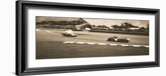 Aston Martin DB3-Ben Wood-Framed Giclee Print