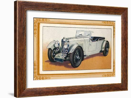 'Aston Martin Four-Seater Tourer', c1936-Unknown-Framed Giclee Print