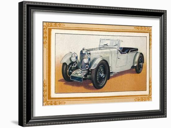 'Aston Martin Four-Seater Tourer', c1936-Unknown-Framed Giclee Print