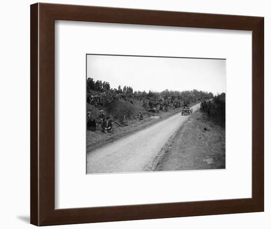 Aston Martin of Bertie Kensington-Moir, Essex Motor Club Kop Hillclimb, Buckinghamshire, 1922-Bill Brunell-Framed Photographic Print