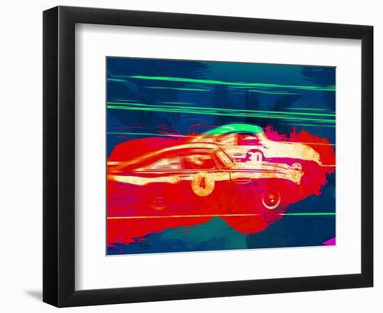 Aston Martin Vs Porsche-NaxArt-Framed Art Print