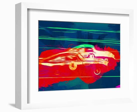 Aston Martin Vs Porsche-NaxArt-Framed Art Print