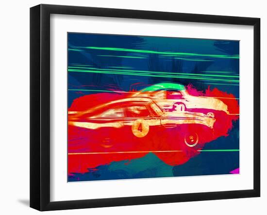 Aston Martin Vs Porsche-NaxArt-Framed Art Print