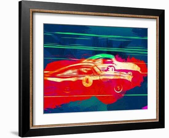 Aston Martin Vs Porsche-NaxArt-Framed Art Print