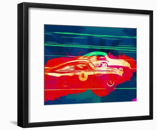 Aston Martin Vs Porsche-NaxArt-Framed Art Print