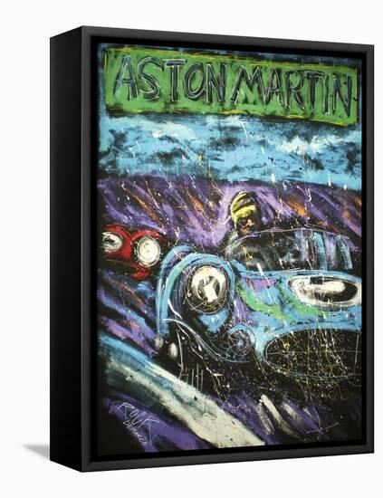 Aston Racecar-Rock Demarco-Framed Premier Image Canvas