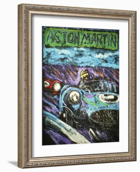 Aston Racecar-Rock Demarco-Framed Giclee Print