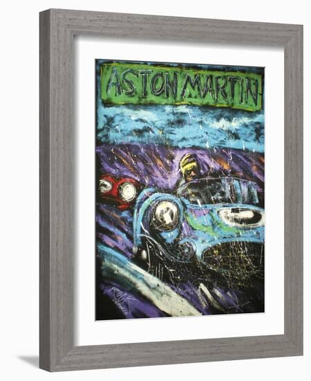 Aston Racecar-Rock Demarco-Framed Giclee Print