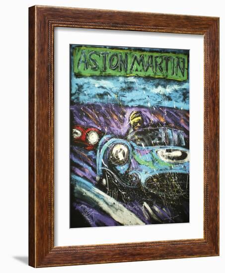 Aston Racecar-Rock Demarco-Framed Giclee Print