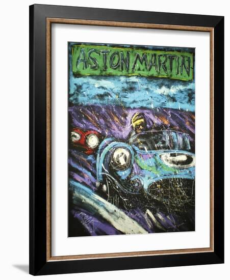 Aston Racecar-Rock Demarco-Framed Giclee Print