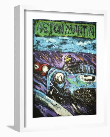 Aston Racecar-Rock Demarco-Framed Giclee Print