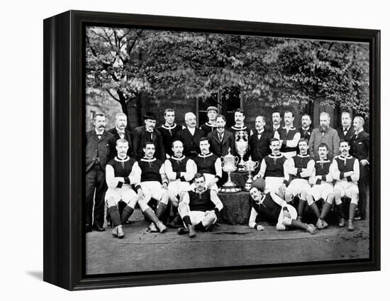 Aston Villa Football Club, 1896-null-Framed Premier Image Canvas