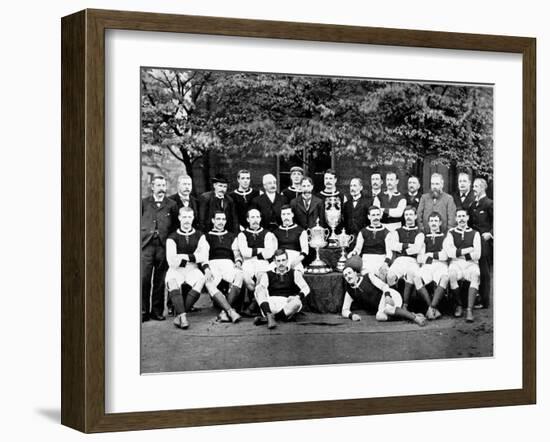Aston Villa Football Club, 1896-null-Framed Photographic Print