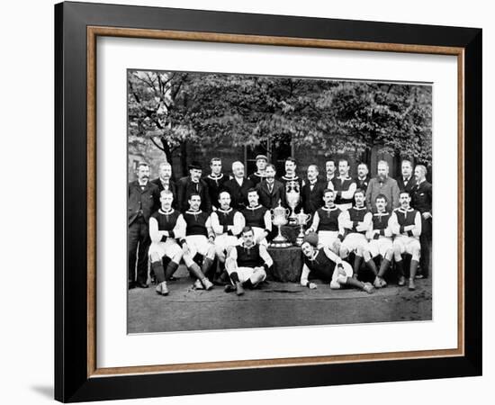 Aston Villa Football Club, 1896-null-Framed Photographic Print