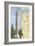 Astoria Column, Oregon - Nautical Chart-Lantern Press-Framed Art Print