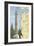 Astoria Column, Oregon - Nautical Chart-Lantern Press-Framed Art Print