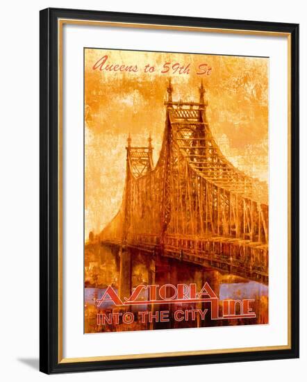 Astoria Line-The Vintage Collection-Framed Giclee Print