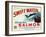 Astoria, Oregon - Thompson's Swift Water Salmon Label-Lantern Press-Framed Art Print