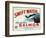 Astoria, Oregon - Thompson's Swift Water Salmon Label-Lantern Press-Framed Art Print