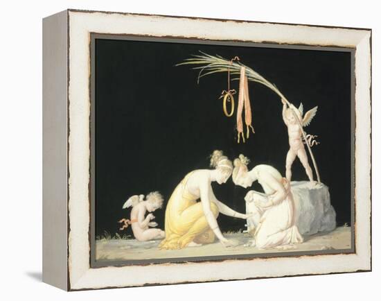 Astragals Players-Antonio Canova-Framed Premier Image Canvas