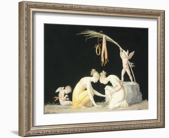 Astragals Players-Antonio Canova-Framed Giclee Print