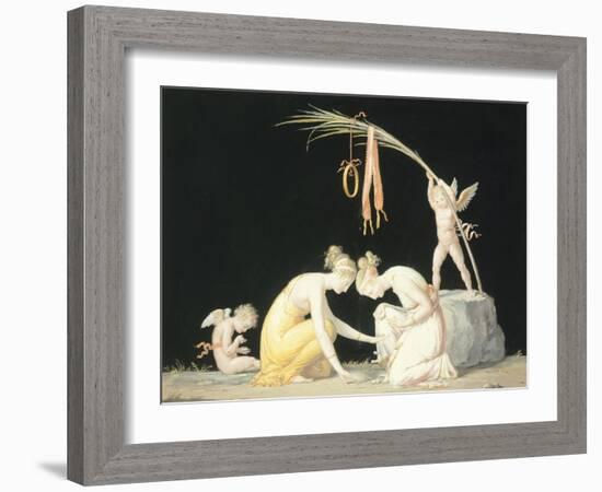 Astragals Players-Antonio Canova-Framed Giclee Print